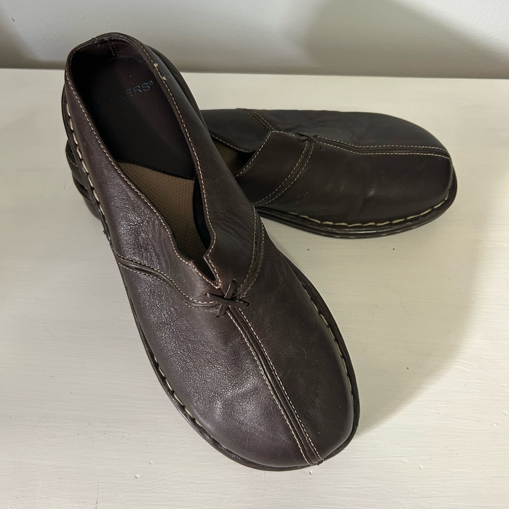 Dockers Dark Brown Leather Loafers